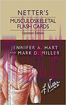 (PDF)Netter’s Musculoskeletal Flash Cards Updated Edition E-Book (Netter Basic Science) 1st Edi...