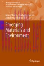[PDF]Emerging Materials and Environment