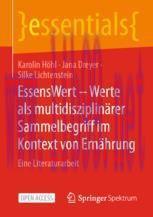 [PDF]EssensWert - Werte als multidisziplinärer Sammelbegriff im Kontext von Ernährung: Eine Lit...