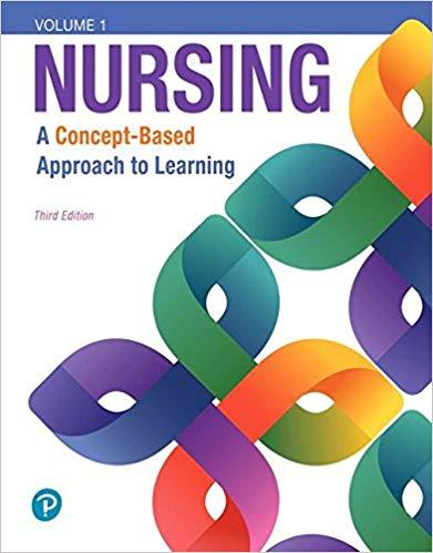 Nursing A Concept-Based Approach to Learning, Volume I (3rd Edition) 3rd Edition