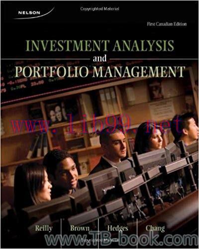 (PDF)Investment Analysis and Portfolio Management, First Canadian Edition