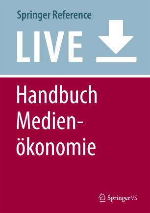 Handbuch Medienökonomie