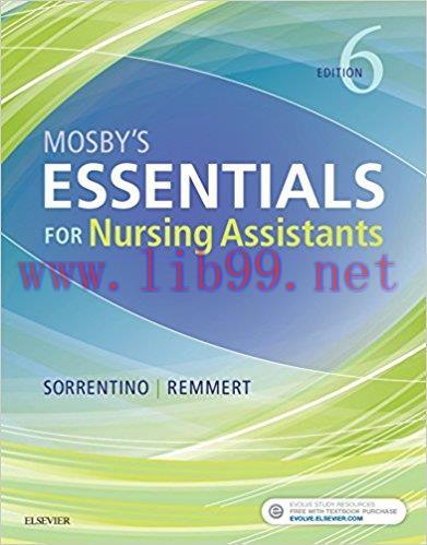 [AME]Mosby’s Essentials for Nursing Assistants, 6th Edition (Original PDF)