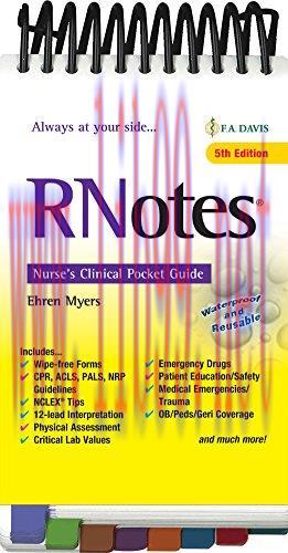 [AME]RNotes®: Nurse's Clinical Pocket Guide, Fifth edition (Original PDF)
