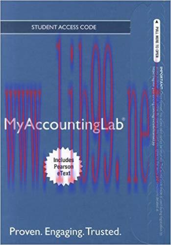 (PDF)NEW MyAccountingLab® with Pearson eText — Instant Access — for Management Accounting (MyAc...