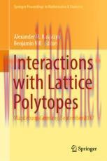 [PDF]Interactions with Lattice Polytopes: Magdeburg, Germany, September 2017