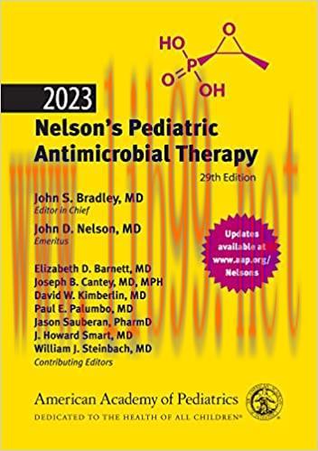 [AME]2023 Nelson’s Pediatric Antimicrobial Therapy, 29th Edition (Original PDF)