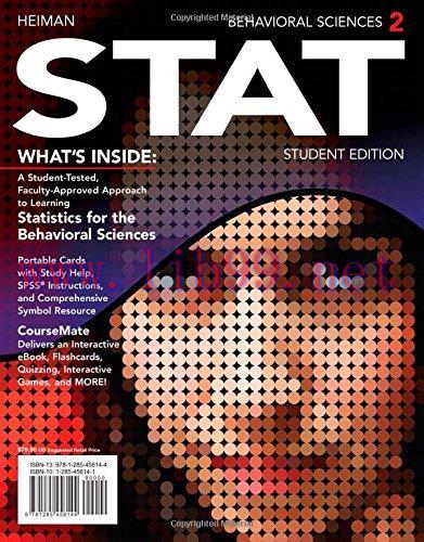 [FOX-Ebook]Behavioral Sciences STAT 2, 2nd Edition