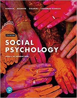 (PDF)Social Psychology Goals in Interaction 7th Edition