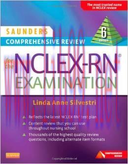 [AME]Saunders Comprehensive Review for the NCLEX-RN® Examination, 6e (Original PDF)