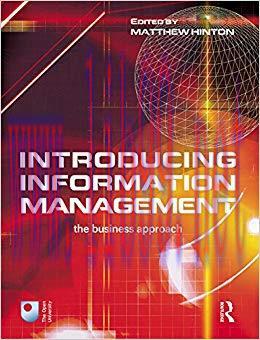 (PDF)Introducing Information Management 1st Edition