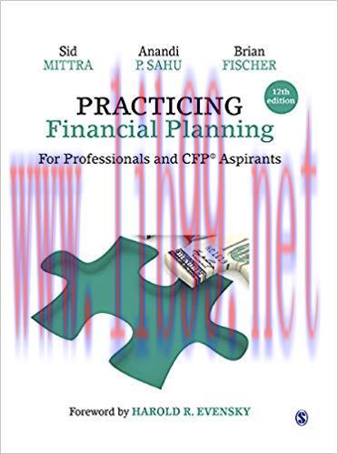 Practicing Financial Planning: For Professionals and CFP® Aspirants 12th Edition,