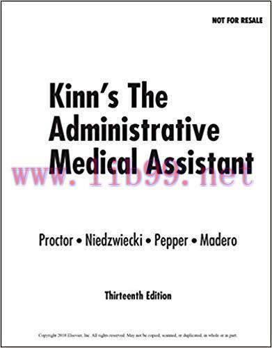 (PDF)Kinn’s The Administrative Medical Assistant E-Book 13th Edition