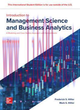 [PDF]ISE EBOOK Introduction to Management Science 7th Edition