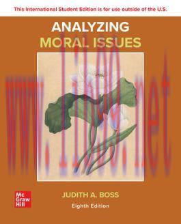 [PDF]ISE Ebook Analyzing Moral Issues 8th Edition [Judith A. Boss]