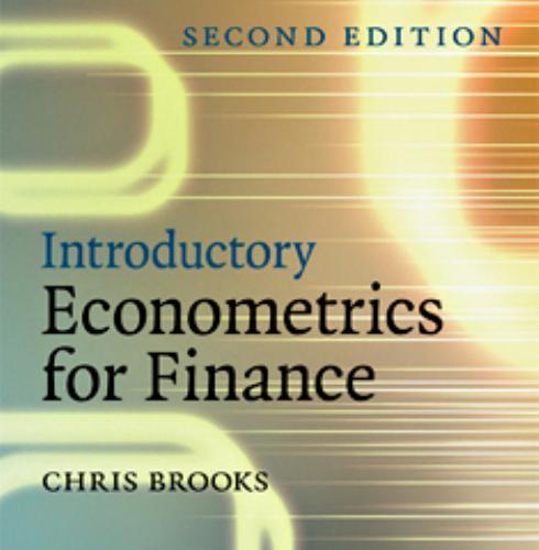 Introductory Econometrics for Finance 2nd - Chris Brooks