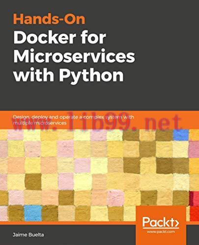 [FOX-Ebook]Hands-On Docker for Microservices with Python