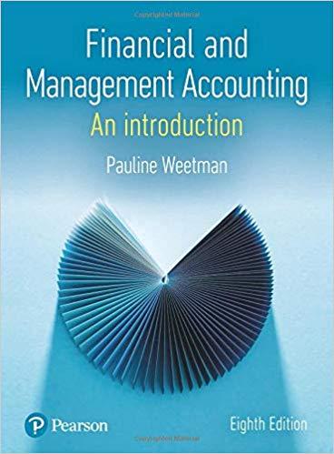 Financial and Management Accounting 8th Edition [PAULINE WEETMAN]