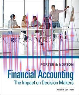 (PDF)Financial Accounting: The Impact on Decision Makers 9th Edition