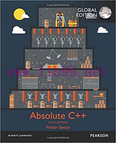 [PDF]Absolute C++, 6th Global Edition [Walter Savitch]