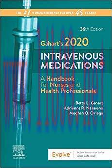 (PDF)Gahart’s 2020 Intravenous Medications – E-Book: A Handbook for Nurses and Health Professio...