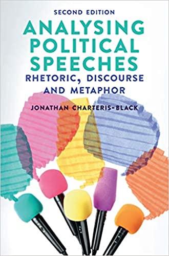 (PDF)Analysing Political Speeches Rhetoric, Discourse and Metaphor