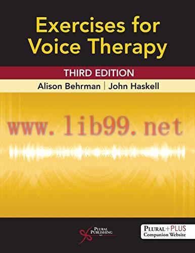 [AME]Exercises for Voice Therapy, Third Edition (Original PDF)