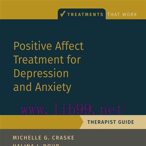 [AME]Positive Affect Treatment for Depression and Anxiety (Original PDF)