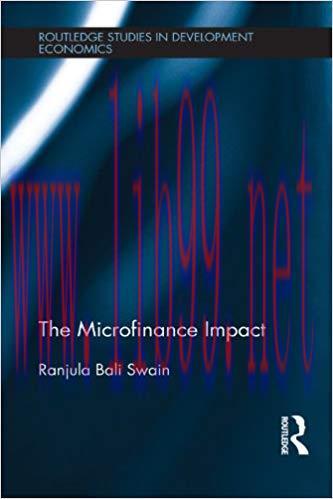 (PDF)The Microfinance Impact (Routledge Studies in Development Economics Book 96) 1st Edition