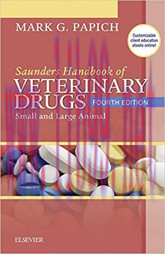(PDF)Saunders Handbook of Veterinary Drugs – E-Book: Small and Large Animal (Handbook of Veteri...