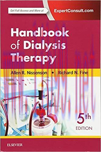 [PDF]Handbook of Dialysis Therapy, 5e 5th Edition
