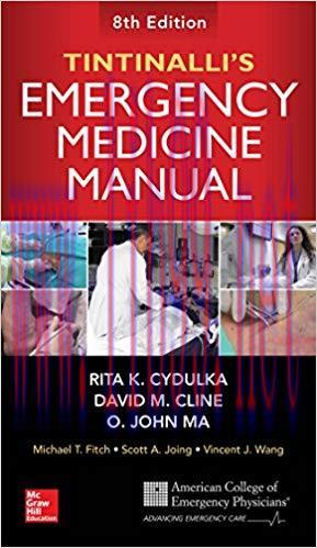(PDF)Tintinalli’s Emergency Medicine Manual, Eighth Edition 8th Edition