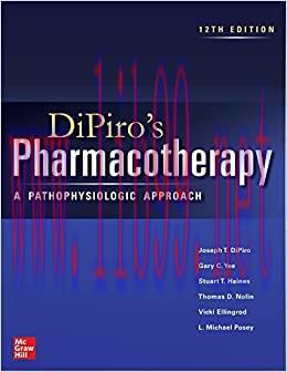 [AME]DiPiro's Pharmacotherapy: A Pathophysiologic Approach, 12th Edition (EPUB)