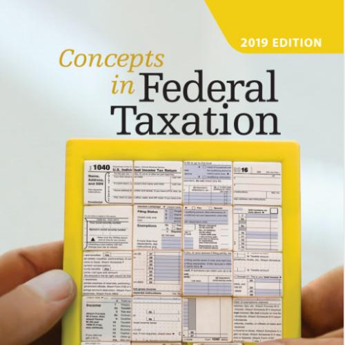 (TB)Concepts in Federal Taxation 2019, 26th Edition.zip