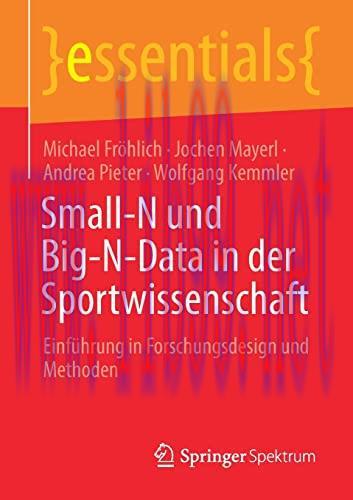 [AME]Small-N und Big-N-Data in der Sportwissenschaft: Einführung in Forschungsdesign und Method...