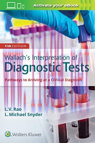 [AME]Wallach's Interpretation of Diagnostic Tests (Interpretation of Diagnostric Tests), 11th E...