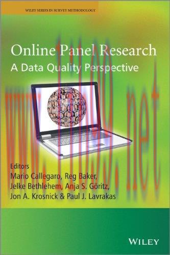 [FOX-Ebook]Online Panel Research: A Data Quality Perspective