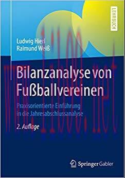(PDF)Bilanzanalyse von Fußballvereinen: Praxisorientierte Einführung in die Jahresabschlussanal...