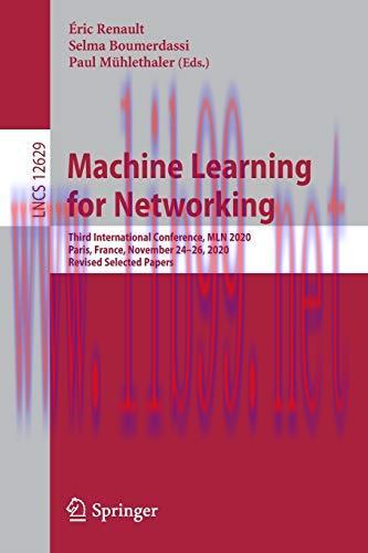 [FOX-Ebook]Machine Learning for Networking: Third International Conference