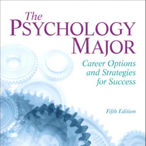 Psychology Major Career Options and Strategies 5th, The - R. Eric Landrum & Stephen F. Davis