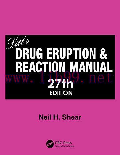 [AME]Litt’s Drug Eruption & Reaction Manual, 27th edition (Original PDF)