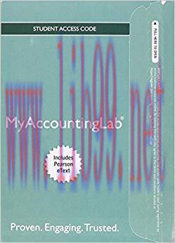 (PDF)MyAccountingLab® with Pearson eText — Instant Access — for College Accounting: A Practical...