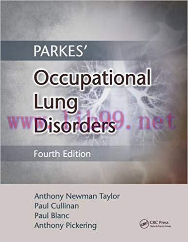[PDF]Parkes’ Occupational Lung Disorders, 4th Edition