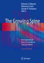[PDF]The Growing Spine: Management of Spinal Disorders in Young Children
