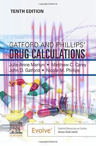 [AME]Gatford and Phillips’ Drug Calculations, 10th edition (Original PDF)