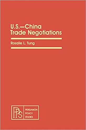 (PDF)U.S.—China Trade Negotiations Pergamon Policy Studies on Business and Economics
