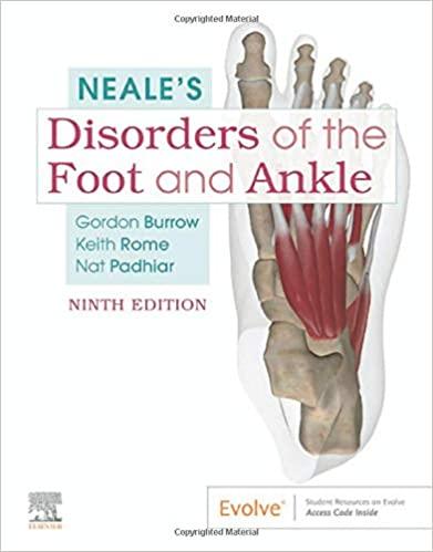 Neale’s Disorders of the Foot and Ankle 9th Edition
