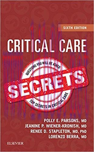 [AME]Critical Care Secrets, 6th Edition
