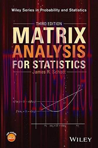 [FOX-Ebook]Matrix Analysis for Statistics, 3rd Edition