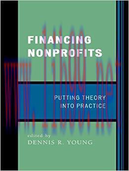 (PDF)Financing Nonprofits: Putting Theory into Practice